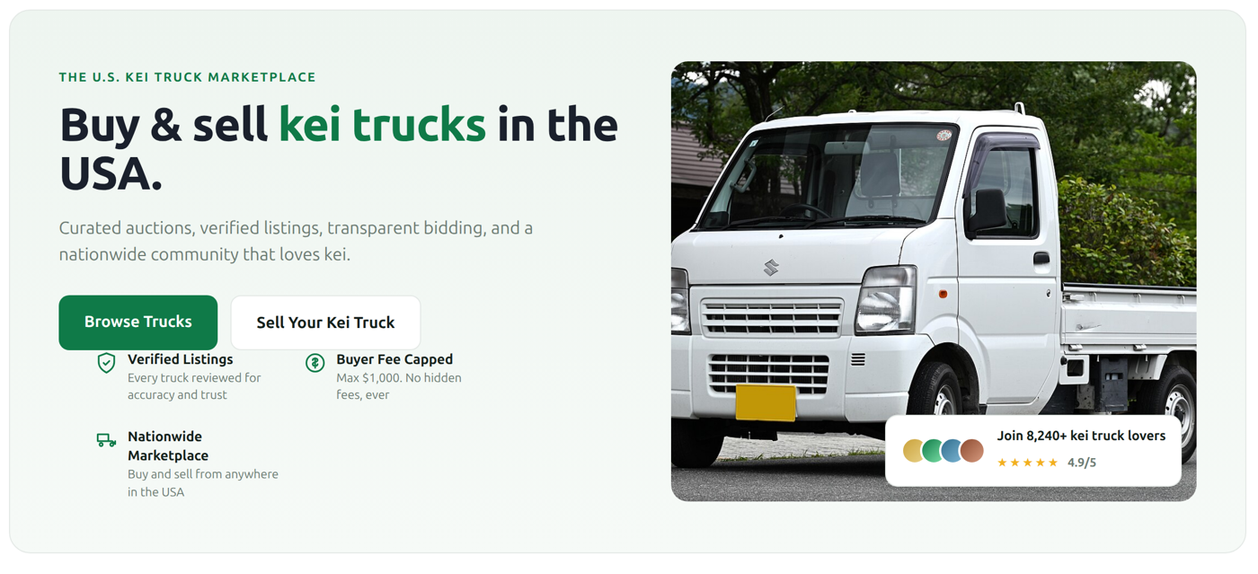Online vehicle auction marketplace